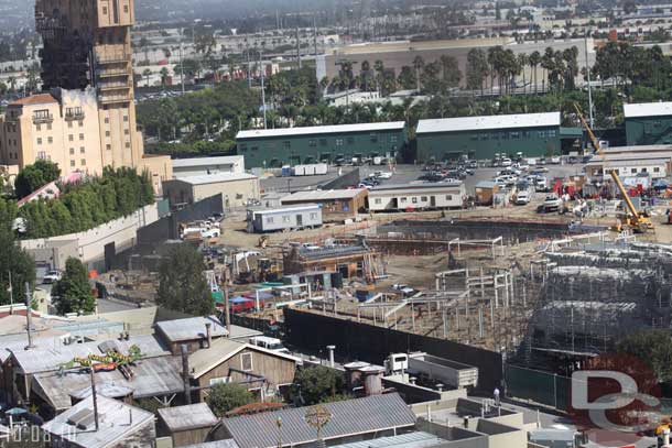 Over to Cars Land.  An overview.