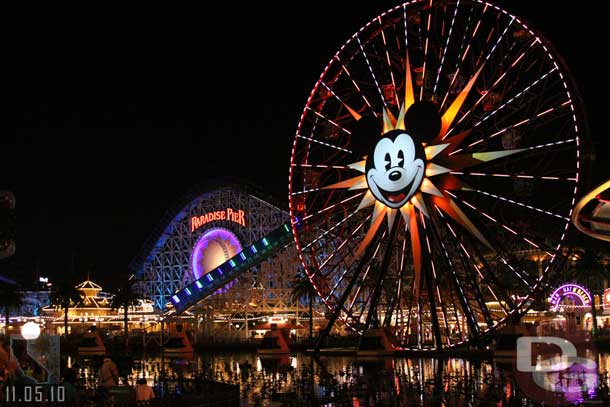 Watched the 9pm WoC show from near the Zephyr in the Standby area.