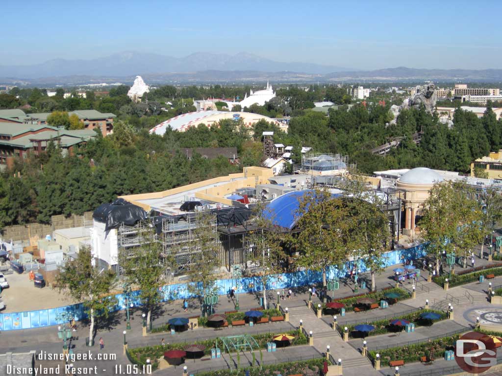 An over view of the Mermaid area.