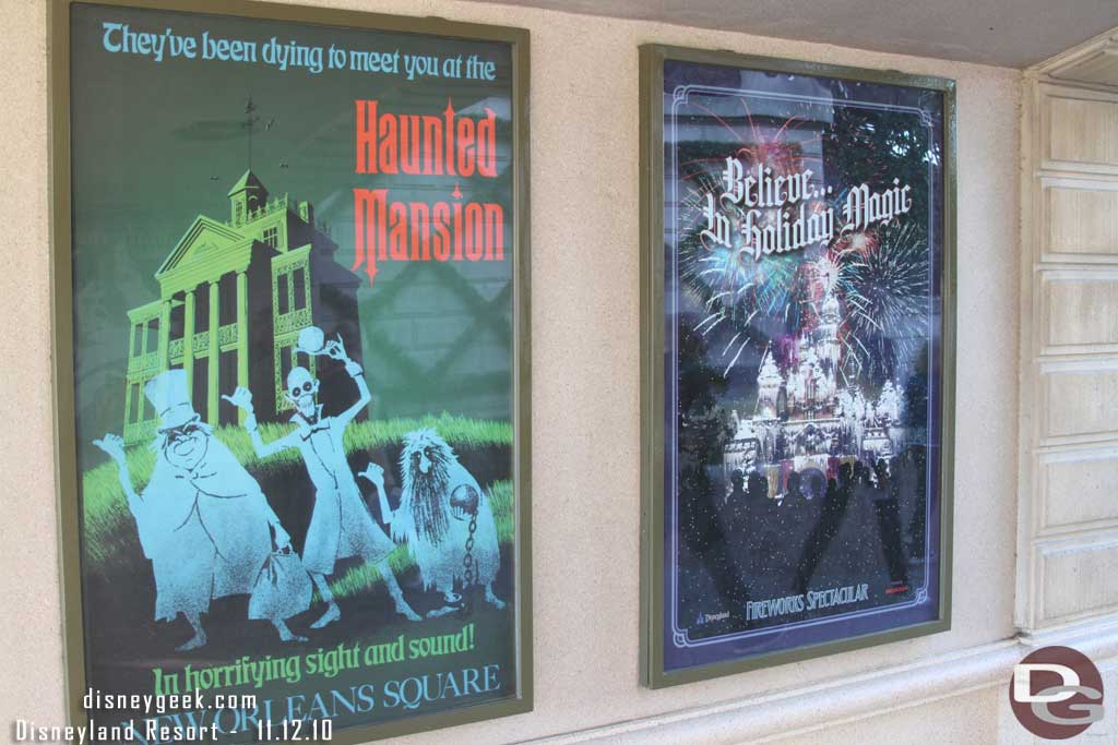 Wonder why there is not a Haunted Mansion Holiday attraction poster?