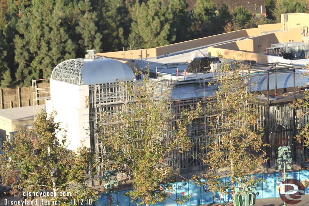 A look over at the Little Mermaid building