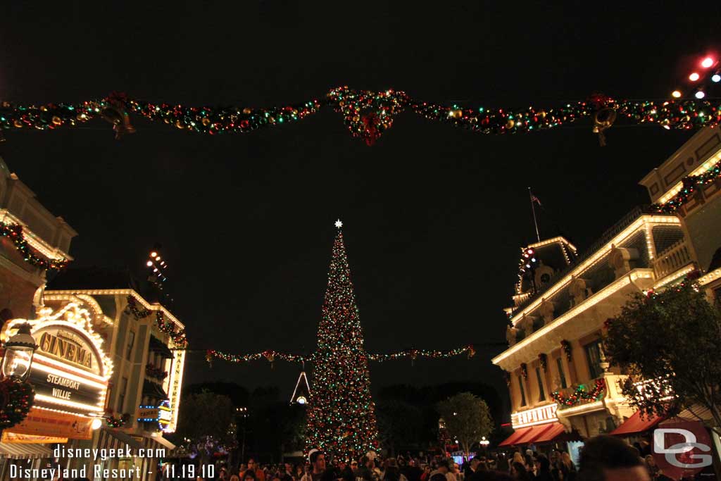 Waiting for Believe on Main Street...