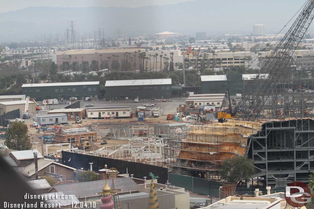 Shots of the Cars Land work now.