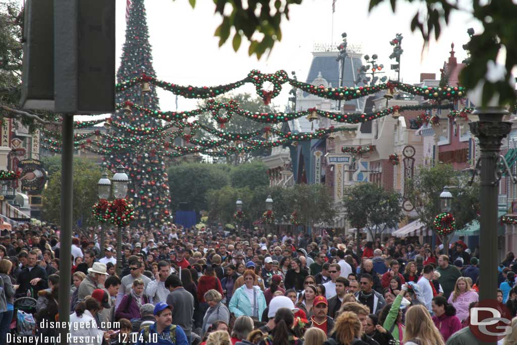 After the parade Main Street was a little more crowded.