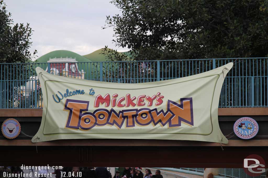 No changes in Toontown since last visit