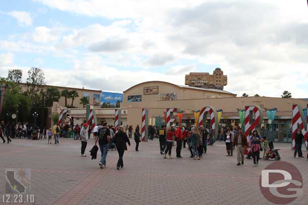 All of the entrance mural at DCA is now removed.