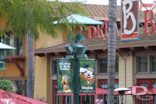 So have the Downtown Disney banners.