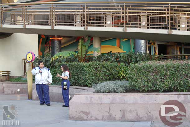 The Honda banners are down/gone from in front of Innoventions.