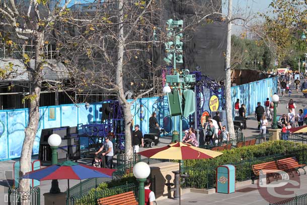 Some of it stays by the Zephyr the rest heads toward the backstage gate past the Bay Area.