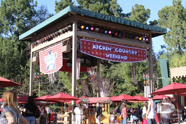 This weekend is the Kickin Country Weekend.