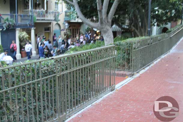 The gate at the NOS train station was not blocked off this week.