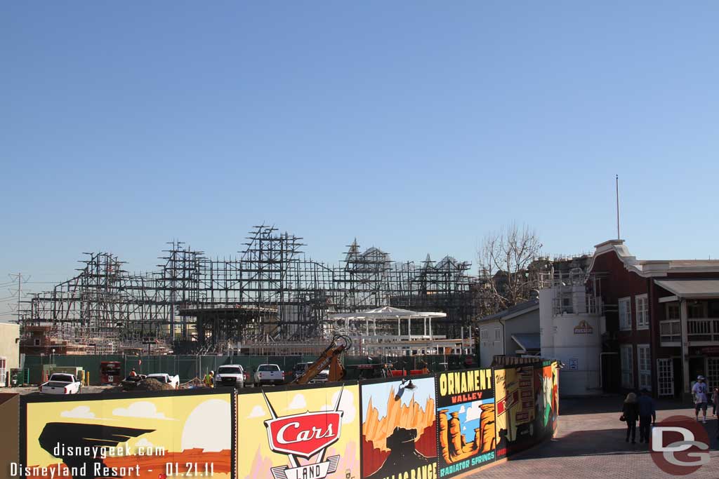 More Cars Land shots.