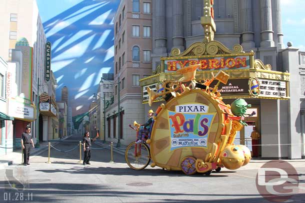 The new Pixar Pals featuring Monsters Inc.: Monsters Mayhem show started today. 