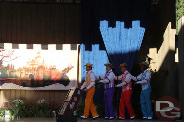 The Dapper Dans from Main Street took the stage next for a performance.