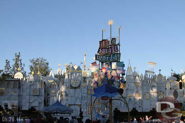 Small World has reopened.