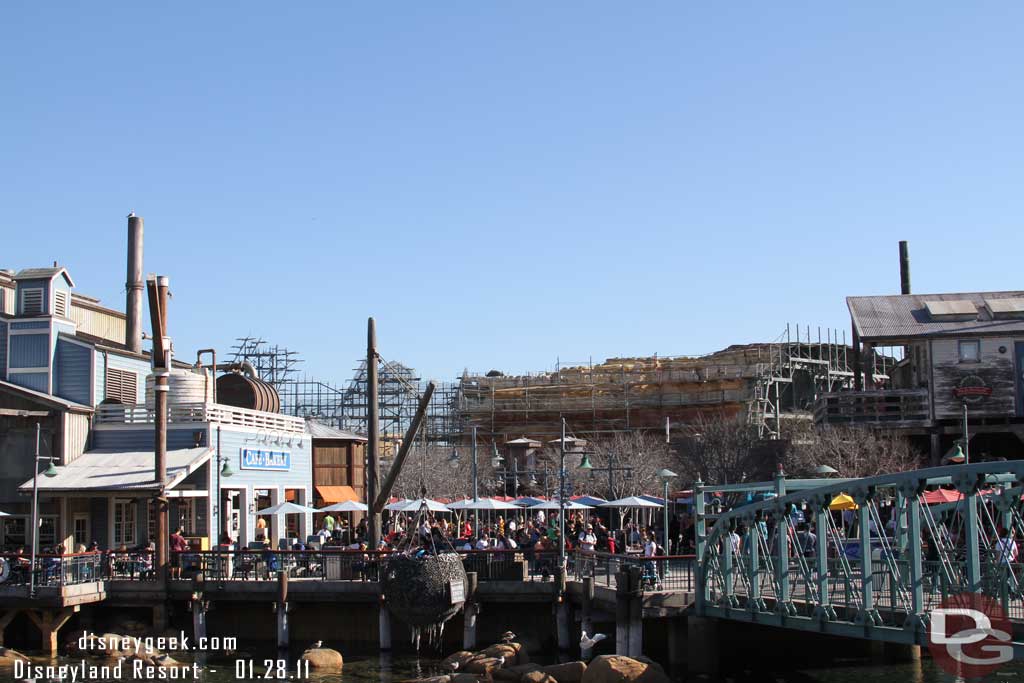 Walking by the Wharf.