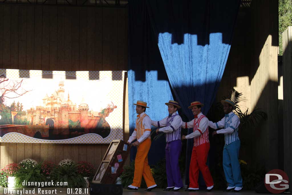 The Dapper Dans from Main Street took the stage next for a performance.