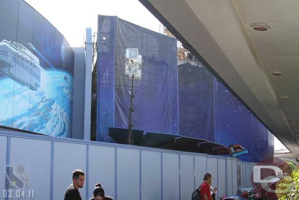 Wonder if the large mural will be changed to show the new ship?