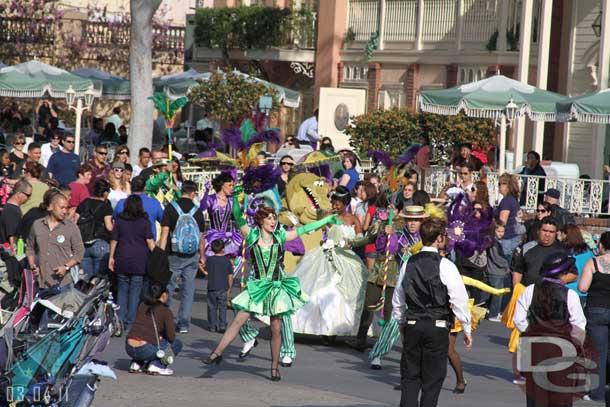 Time for Princess Tianas Mardi Gras Celebration