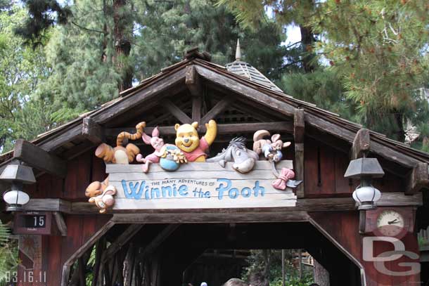 A wait for Pooh today.