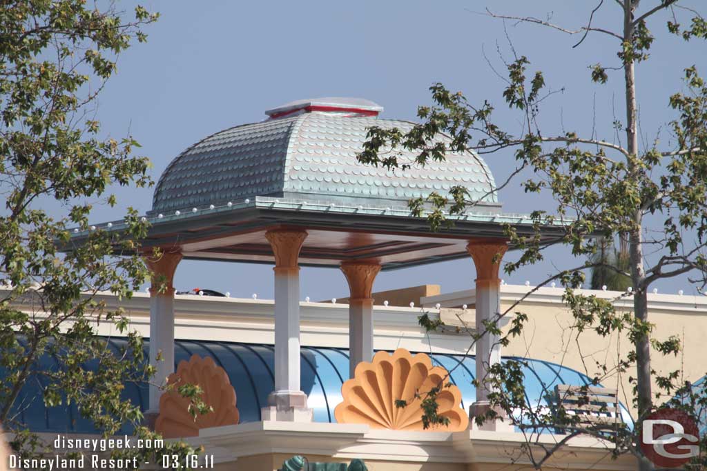 A closer shot of Mermaid while waiting in line for the Fun Wheel.