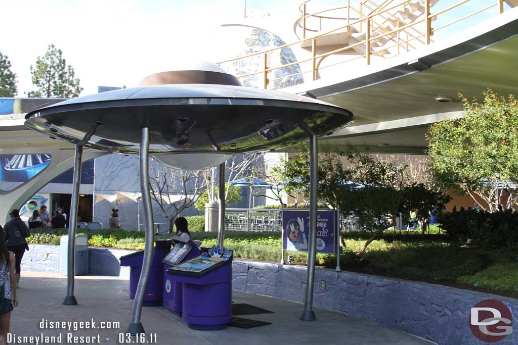 A spaceship now marks the DVC area.