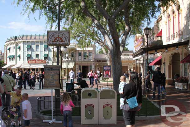 Over at Disneyland all the walls are finally down and not much has changed.