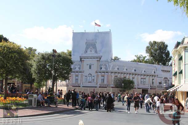 They are repainting the Emporium.