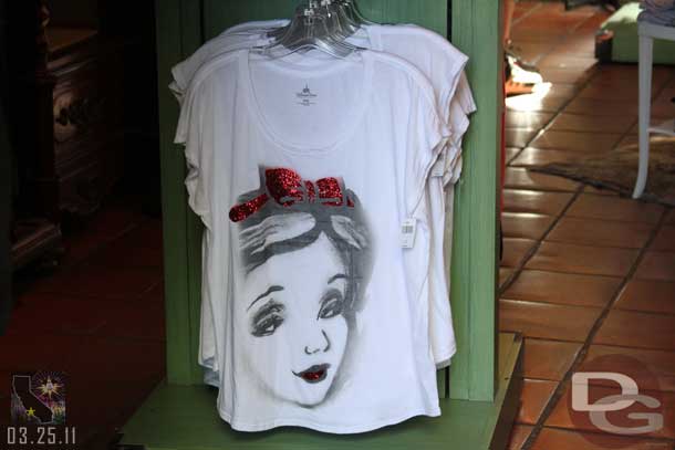 A random Snow White shirt I saw while stuck in a crowd.