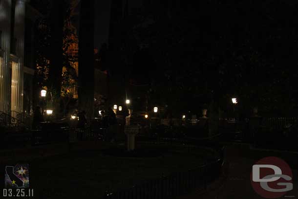 Still no hearse out at Haunted Mansion