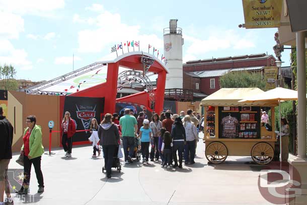 The new Cars 2 Meet and and Greet area is open.