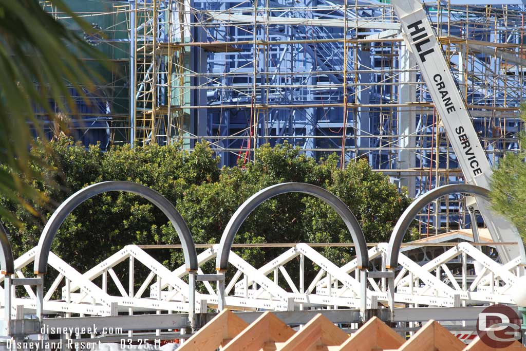 Another shot of the roof supports.