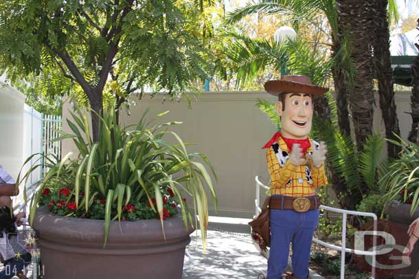 Woody was out for pictures in the Maliboomer park.