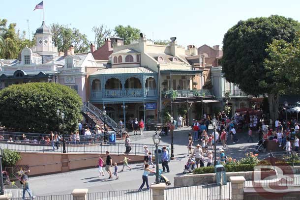 Even New Orleans Square seemed mellow