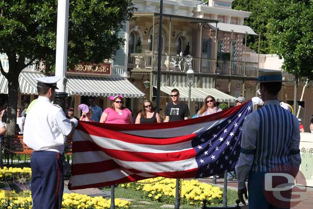 Flag Retreat