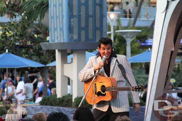 Scot Bruce/Elvis in Tomorrowland.