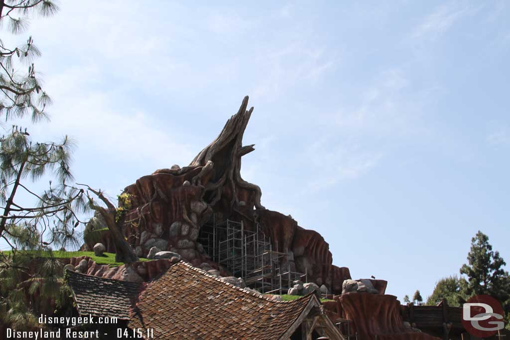 Splash Mountain is still down.