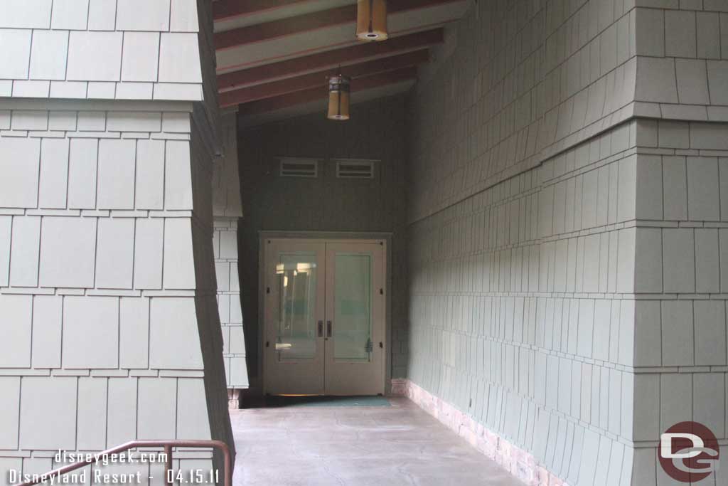 Someone asked what the old child care area at the Grand Californian had become..  no visible sign, but my guess is a CM area.