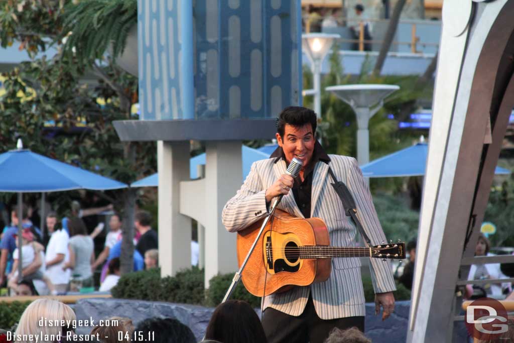 Scot Bruce/Elvis in Tomorrowland.