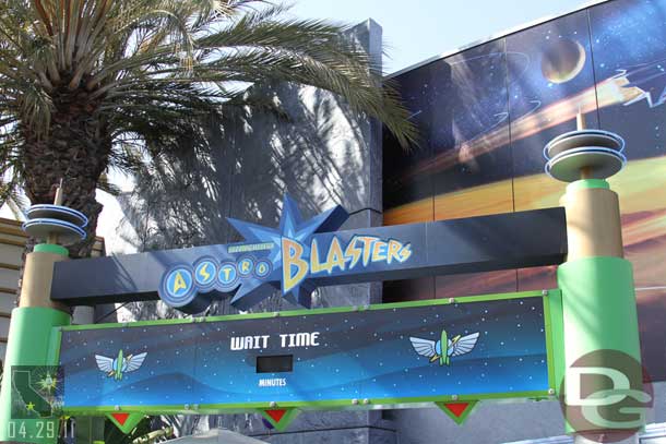 Buzz no longer has fastpass and they have modified the sign with some new covers.