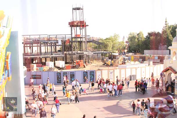 A couple shots of the Carthay work from the Monorail (somehow I overexposed them a bit)