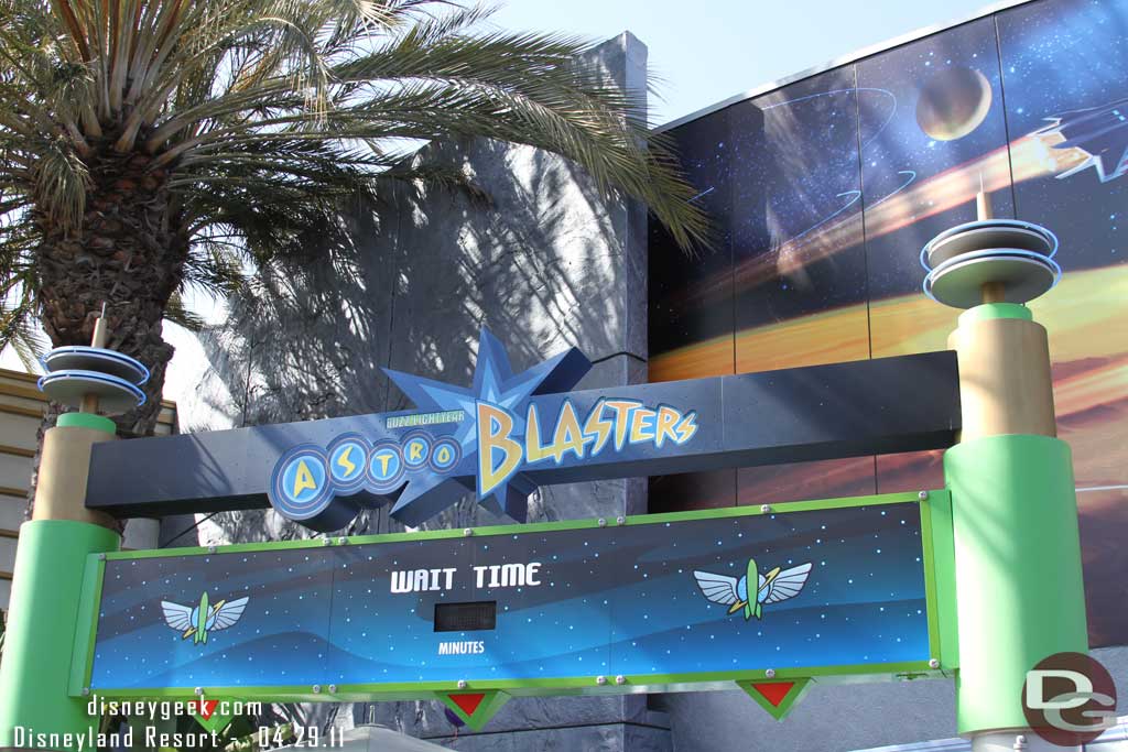 Buzz no longer has fastpass and they have modified the sign with some new covers.