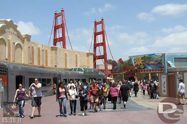 Looking back toward the entrance.