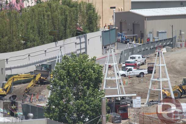 More dirt moving around at the Cozy Cones