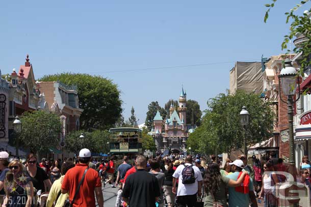 Main Street felt crowded.