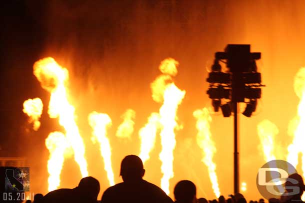 It featured some new fire effects and it took the place of the Hellfire and Night on Bald Mountain portions.