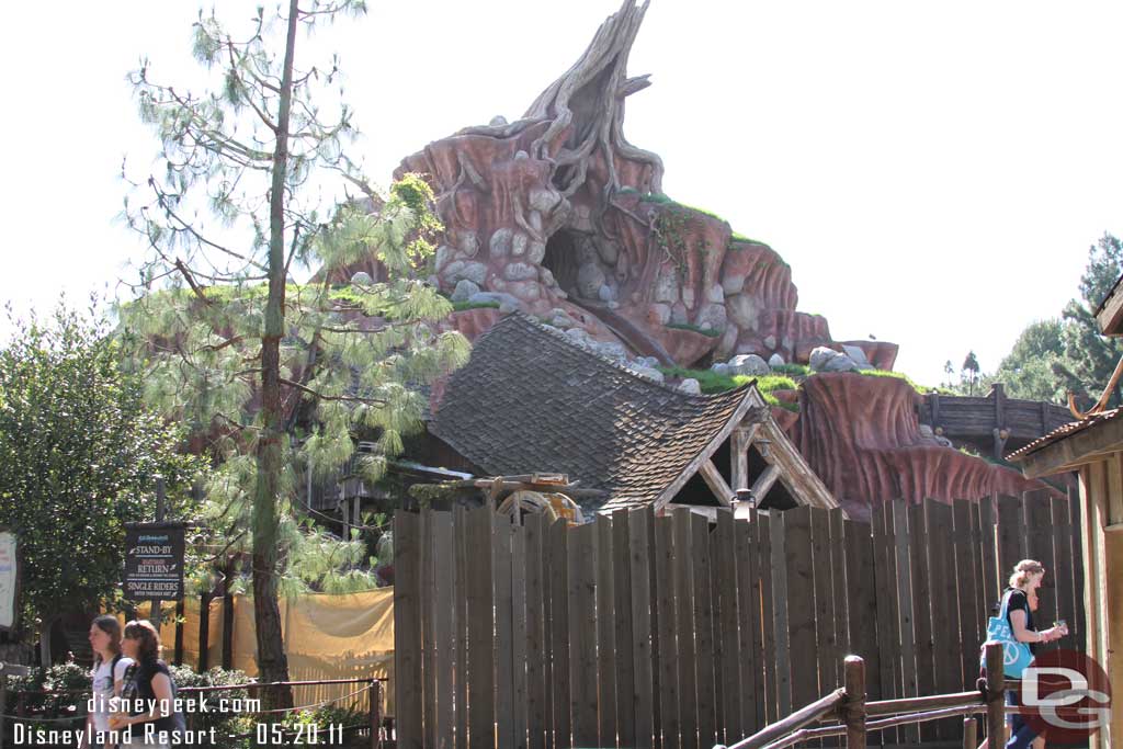 Splash Mountain re-opens soon.