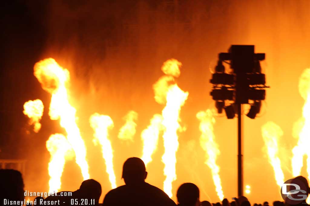 It featured some new fire effects and it took the place of the Hellfire and Night on Bald Mountain portions.