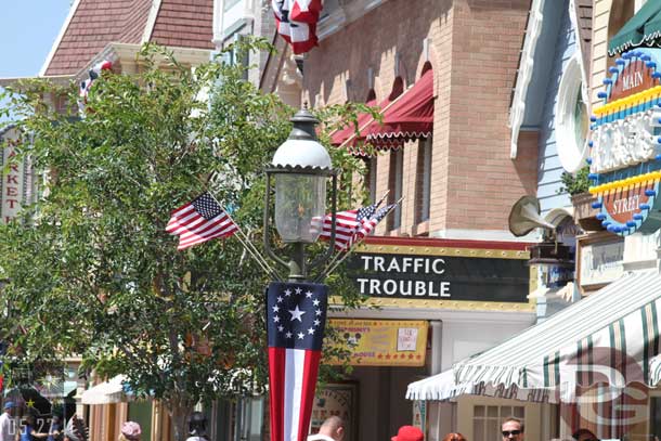 Main Street is decked out for the 4th of July (and Memorial Day)