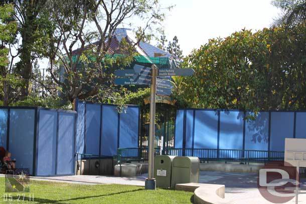 Walls are now up around the Neverland Pool as they prepare for the next phase of construction (the pool was open Friday).